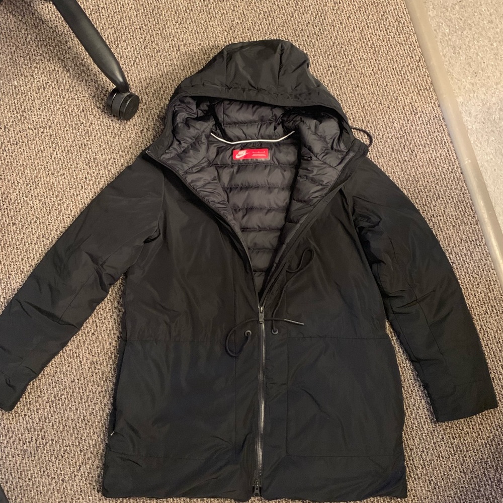 Nike down parka